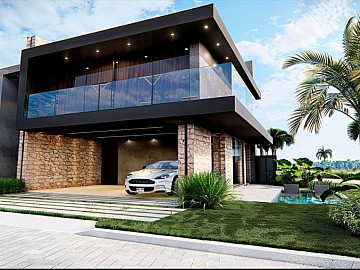 CASA 269.83m� 4 SU�TES ( 1 COM ESPERA HIDROMASAGEM)